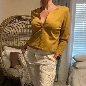 Premise Mustard Yellow Women's Blazer